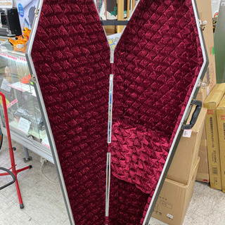 ベースハードケース　棺桶型　ハードケース　コフィンケースの画像