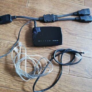 ELECOM　無線中継機　WRC-300FEBK 