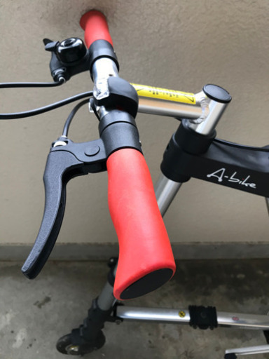 A-bike コンパクト軽量折り畳み自転車1 専用空気入れ、携帯バック