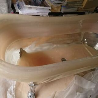 猫足付き、バスタブ(特注品)未使用