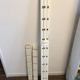 コーナンフリーラックポール　棚受けの画像