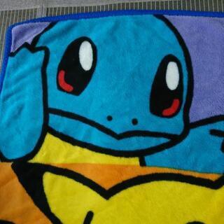 ★★ ポケットモンスター ビックフェイス毛布 キッズ  美品  ★★の画像