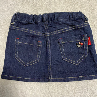 ミキハウス デニムスカート90センチ
