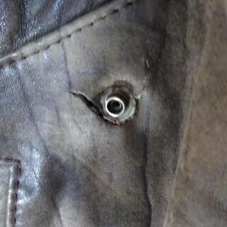 レザーのフライトジャケット、譲ります！！の画像