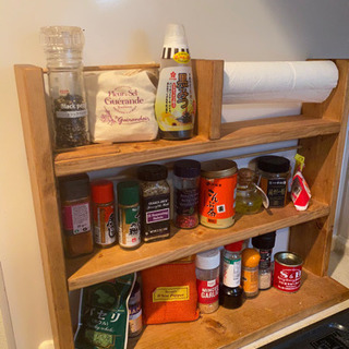 【値下げ】調味料ラック　棚の画像