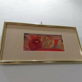 大歳敏秋『花』油彩 板絵 F4 昭和17年作 原画 真作保証 1点物 - 絵画