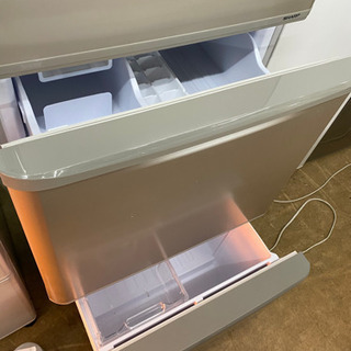 3ドア　両開き冷蔵庫 ３５０Ｌ　リサイクルショップ宮崎屋20.11.2の画像