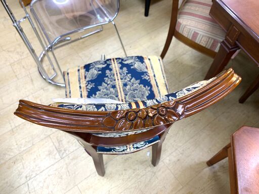 アンティーク 花柄ゴブラン織りチェア 猫脚スツール 木製椅子コスメティックチェア Amazon｜スツール 丸型 プラスチック 白脚 花柄 チェアー 足置き