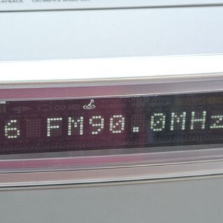 ケンウッド　CD/MDデッキ パーソナルステレオシステム　リモコン付き  MDX-K301　ラジカセ型の画像