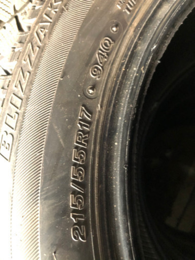 215/55R17美品4本セット