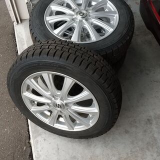 スタッドレスタイヤ＆ホイールセット　155/65R14　4.5JX14　+45mm