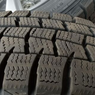 スタッドレスタイヤ＆ホイールセット　155/65R14　4.5JX14　+45mm