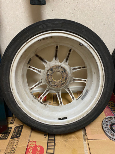 中古アルミ最終値下げ↓ WORK EMOTION CR 17インチ