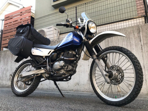 ★格安！スズキ ジェベル200 快適キャンプツーリング仕様 USB電源 LED フォグ 積載力抜群！装備多数！★