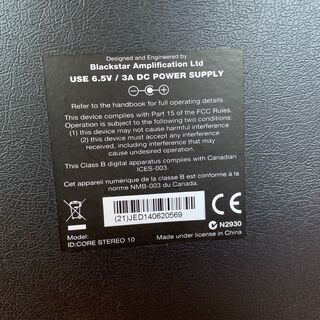 ギター　アンプ　Blackstar ID:Core stereo 10の画像