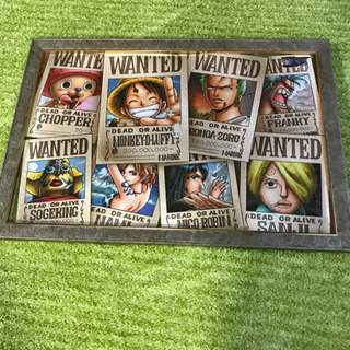ワンピースパズルと額セット