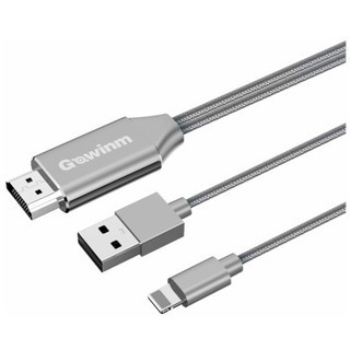 iPhone HDMI変換ケーブル