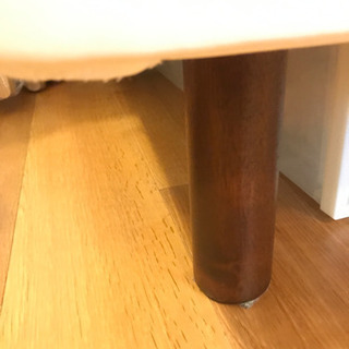 シングルベッド　脚付きマットレスの画像