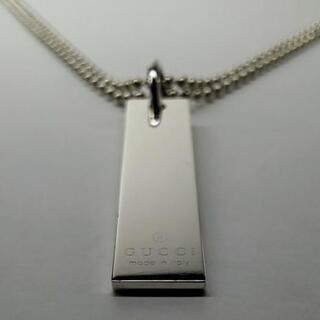 決まりました❗️正規品GUCCIグッチプレートネックレスダブルチェーンの画像