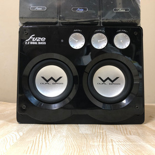 FUZE アンプ内蔵2.2スピーカーシステム【AVS220】送料込！の画像