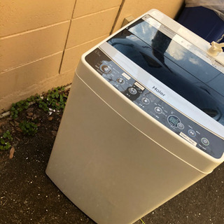 18年製 ハイアール洗濯機 美品