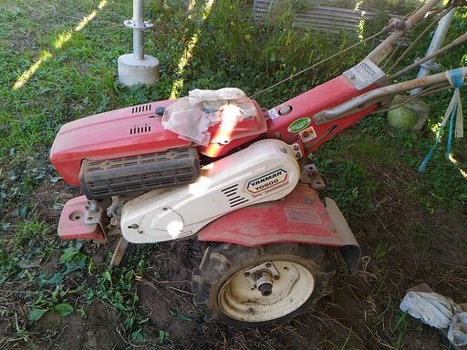 ヤンマー　YG800　トレーラー付耕運機