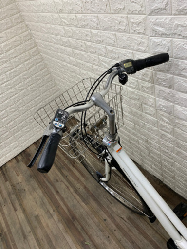 YAMAHA PAS CITY 8.9AH ホワイト　8段変速　新基準　電動アシスト自転車