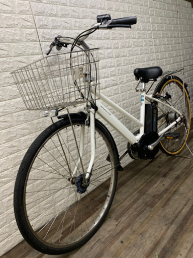 YAMAHA PAS CITY 8.9AH ホワイト　8段変速　新基準　電動アシスト自転車
