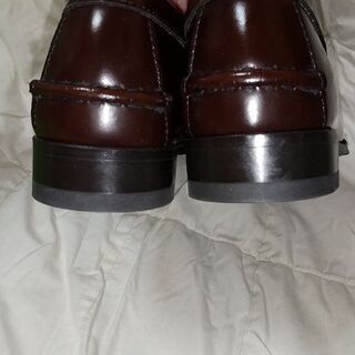 ハルタ  本革  ローファー  23EEE  (未使用) (茶色)【少し値下げしました！】の画像