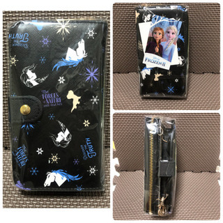 アナと雪の女王　スマホケース付きウォレットショルダーバッグの画像