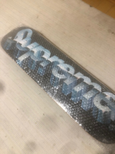 supreme chrome logo スケートボード