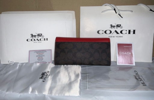 新品未使用　coach長財布アウトレット品