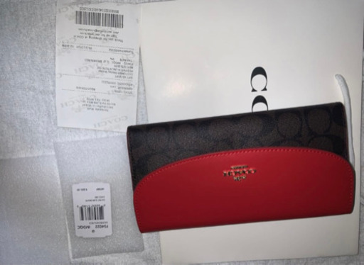 新品未使用　coach長財布アウトレット品