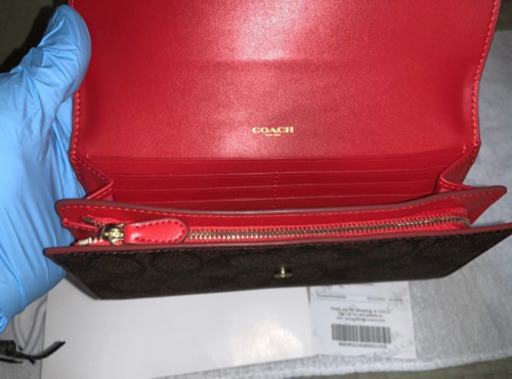新品未使用　coach長財布アウトレット品