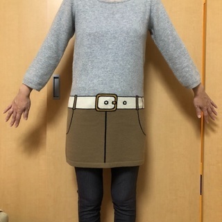 カシミヤワンピース　ディニテコリエ