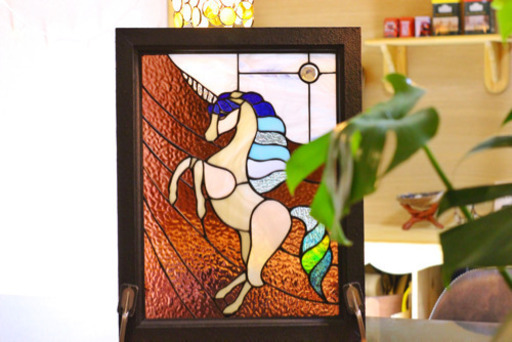 【ハンドメイド】ステンドグラス❣️一点物‼️お買得セール‼️