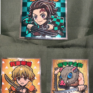 鬼滅の刃マンチョコ全10枚！ヘッド2枚入り！の画像