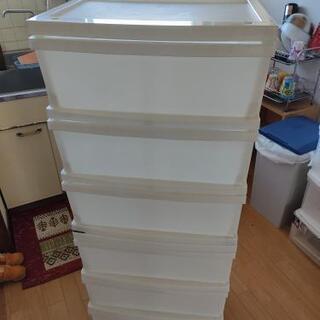 プラボックス 3段×2 【期限有】