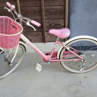 女の子用自転車　キッズ用自転車　小学生　22インチ