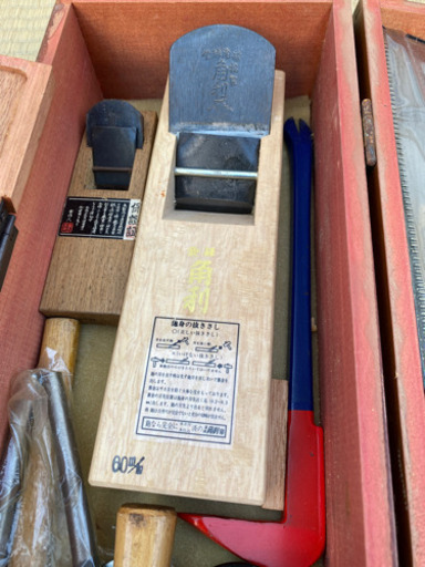 角利の大工道具セット　中古　良い状態です。