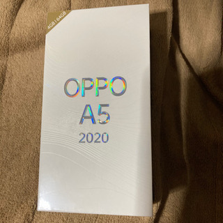 【新品未使用】OPPO A5 2000 グリーン SIMフリー