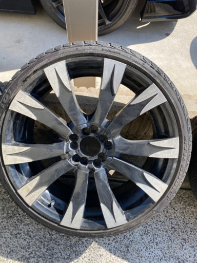19インチホイール　メーカー不明　114.3 8J  4本