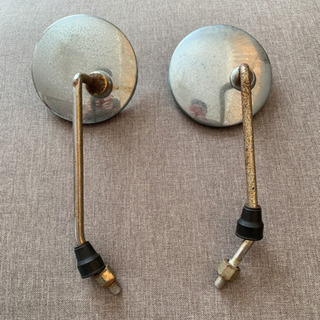 原付のミラー　カブから取り外しの画像