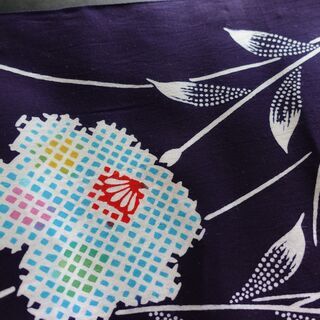 未仕立て反物 浴衣生地【藍染】【注染】