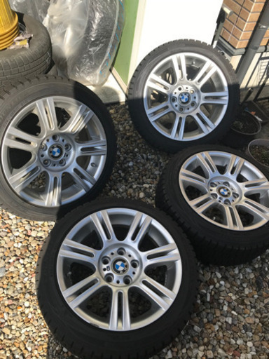 BMW 用‼️２０１７年製　バリミゾ‼️スタッドレス　ホイール付　４本セット‼️２２５／４５／１７インチ‼️