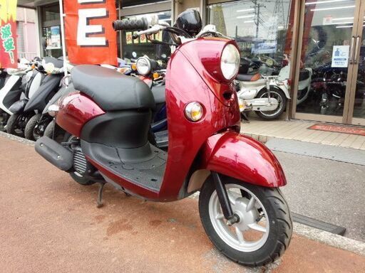 NO.3521　ビーノ（ＶＩＮＯ）　水冷４サイクル　ワインレッド＆ブラック　☆彡