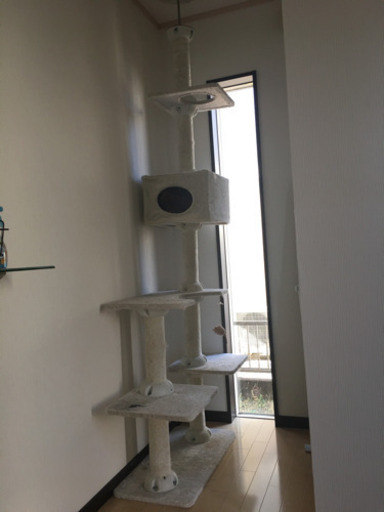 4段キャットタワー