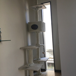 4段キャットタワー