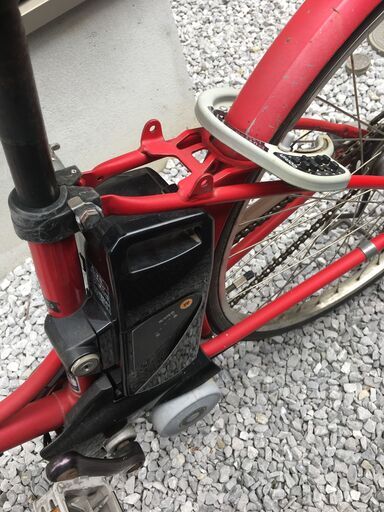 電動自転車　パナソニック　A.girls’　26インチ　バッテリー13.2Ah　赤