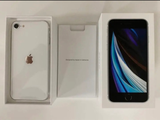 【新品未使用】iPhoneSE(第二世代) White 64G simフリー